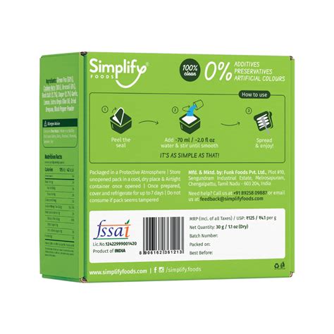 Broccoli & Green Pea Spread : Order and Buy Organic, Healthy Ready-Made ...