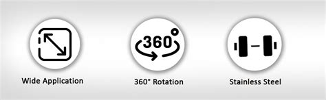 CUBIZ 16 Pcs Mini Swivel Casters, Stainless Steel Self-Adhesive, 360 ...