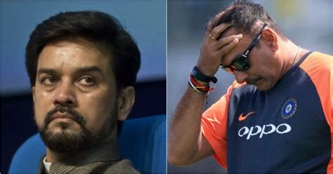 Shastri Congratulation For Anurag Thakur Backfires After People Point ...