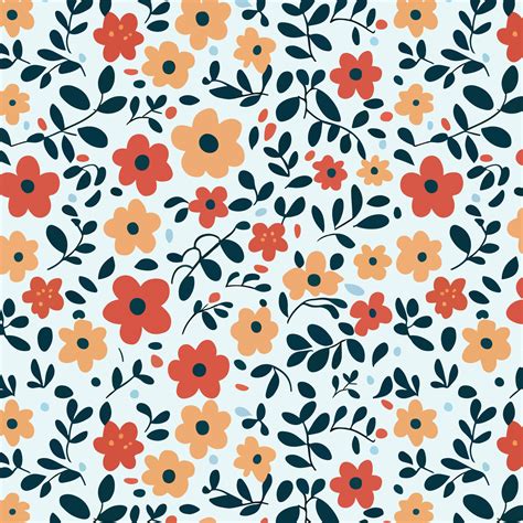 Flower Pattern Design Vector 的图像结果