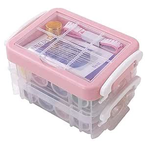 Kuber Industries Sewing Kit Box for Home Use (33 Items Included Inside ...