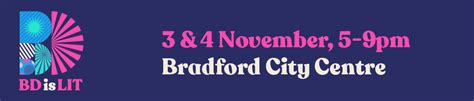 BD is LiT illuminates the Bradford district
