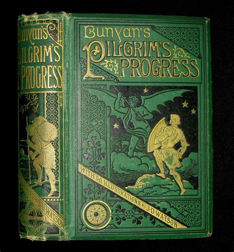 1850's Rare Victorian Book - The Pilgrim's Progress by John Bunyan ...