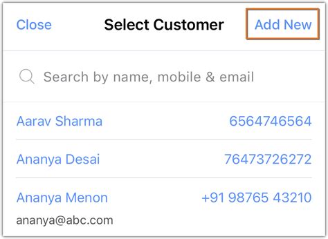 Processing a sales from the mobile app | Online help - Zoho POS