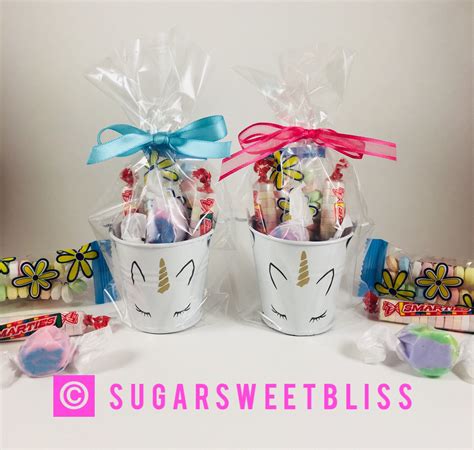 Unicorn Birthday Party Favors