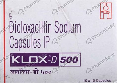 Buy Klox D 500 MG Capsule (10) Online at Flat 15% OFF | PharmEasy