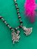 Lord Hanuman & Lord Shiva Pendant in Silver Plated Rudraksha Mala Chai ...