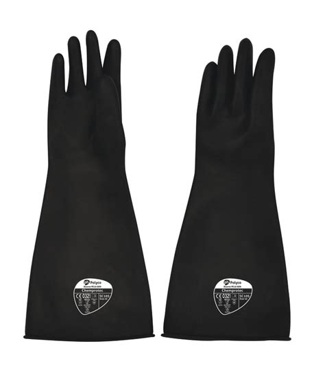 SC105-09 Polyco Healthline | Polyco Healthline Black Latex Work Gloves ...