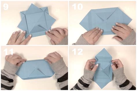 Image result for How to Make a Paper Square Box