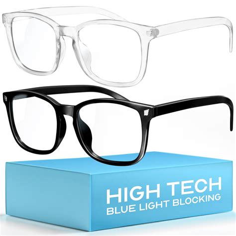 livho High Tech Blue Light Glasses - Advanced 99% Blue Light Blocking ...