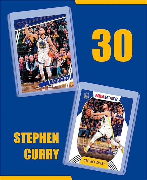 Stephen Curry Card Bundle - (6) Golden State Warriors Basketball ...