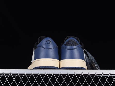 Travis Scott x Air Jordan 1 Low Navy Blue Black White DM7866-041 - Air ...