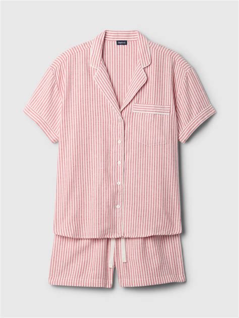 Flannel PJ Shorts Set | Gap