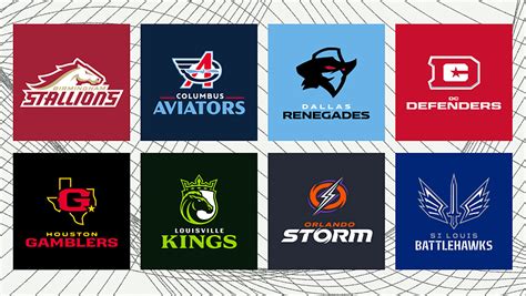 United Football League Reveals Names, Logos For Three Relocated Franchises