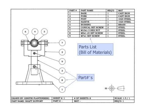 Image result for Assembly Drawing Basic Techniques