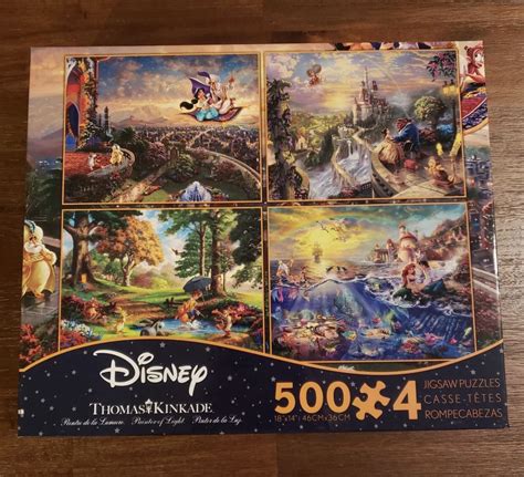 Thomas Kinkade Disney Puzzles