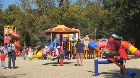Children Playing On Playground