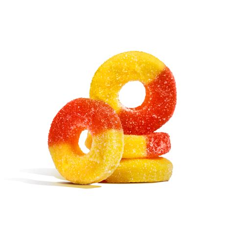 Peach Gummi Rings | Peach Ring Candy | Albanese Candy