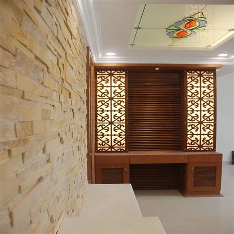 Snnrajlakeviewfoyerentrancecladding | homify