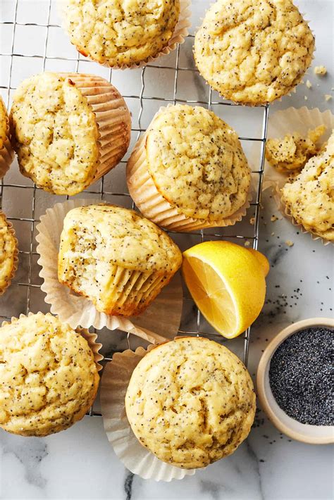 Lemon Poppy Seed Muffins Recipe - Love and Lemons