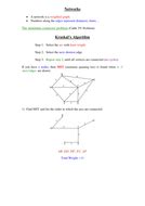 Image result for Kruskal Algorithm Small Example