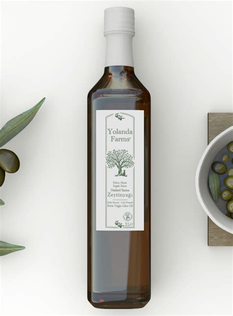 Yolanda Farms® Olive Oil Memecik Erken Hasat Zeytinyağı 1 Litre 0.5 ...