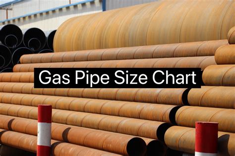 Gas Pipe Size Chart-Propane Gas、Natural Gas
