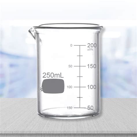 Borosilicate Glass Beaker (250 ML) - Laboratory Hub
