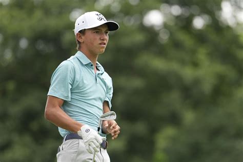 "The golf didn’t go the way I wanted to" - 15-year-old Miles Russell ...