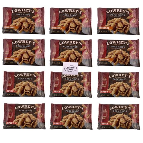 Lowrey's Bacon Curls Hot & Spicy Microwave Pork Rinds, 1.75 Oz ...