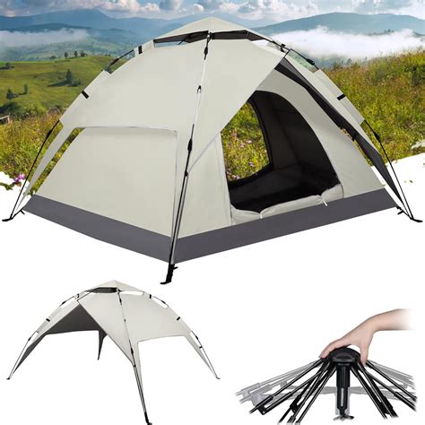 Amazon.com : DOBEWOW Instant Easy Set Up Pop Up Tents for Camping, 2-3 ...
