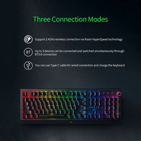 Buy Douself BlackWidow V3 Pro Wireless Gaming Keyboard Chroma RGB ...