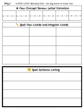 Phonics Lesson Student Response Sheets-Compatible with UFLI by Crazy N ...