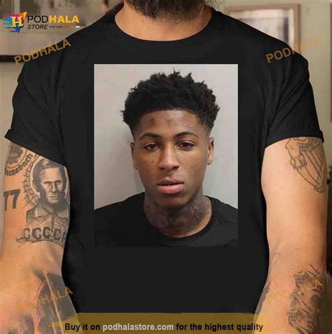 NBA YoungBoy Mugshot Shirt