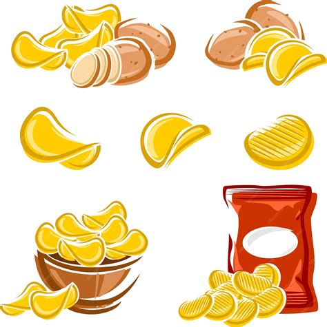 Clip Art Potato Chips