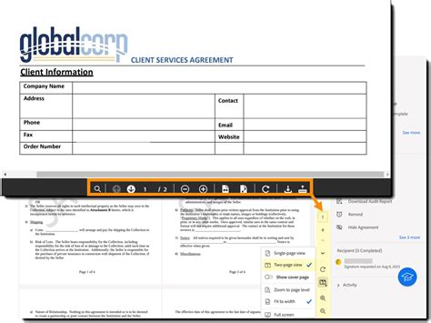 Image result for Adobe Acrobat Sign Document