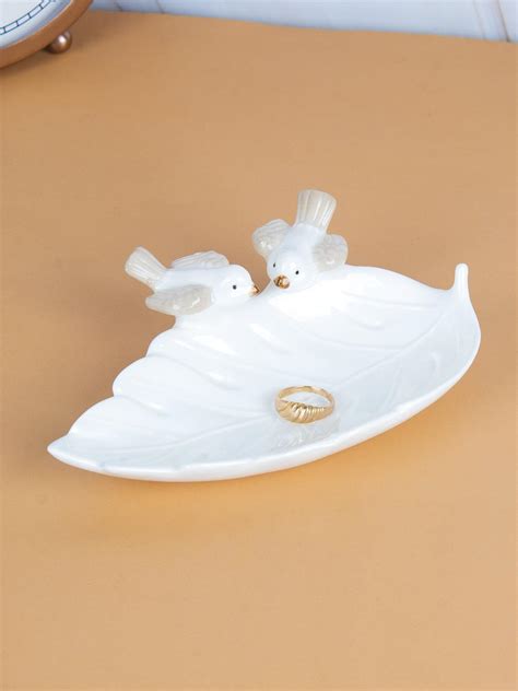 Jewellery Holder Tray, Crafted Bird, for Dressing Table, Ring Dash ...
