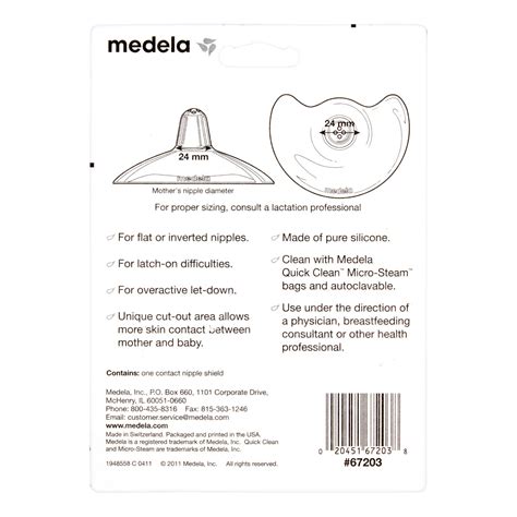 Medela Contact Nipple Shield, 24 mm