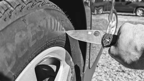 Tires Slashed? Here's What to Do