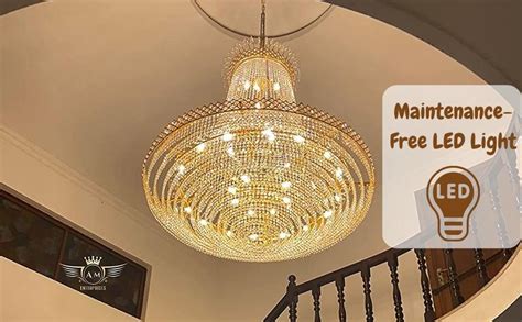 Buy AM ENTERPRISES Maharaja Style Indian Crystal Chandelier Jhoomar for ...