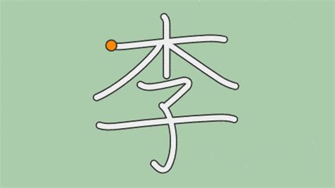 漢字「李」の部首・画数・読み方・筆順・意味など
