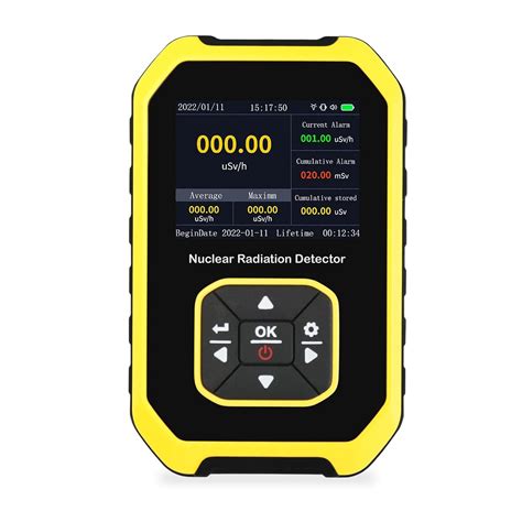 Advanced Geiger Counter Nuclear Radiation Detector Dosage Alarm Mode ...