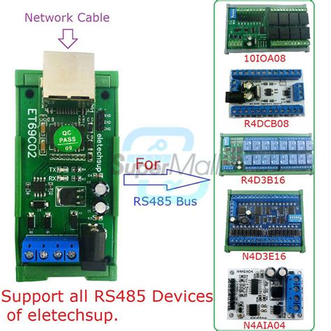 RS485 முதல் ஈத்தர்நெட் TCP / IP மாற்றி MQTT மோட்பஸ் | Ubuy India