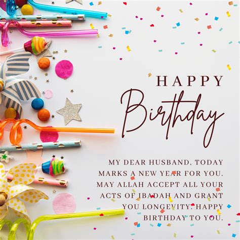75+ Islamic Birthday Wishes For Husband : Quotes, Messages, Card ...