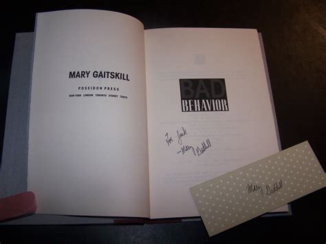 Image result for Bad Behavior Mary Gaitskill