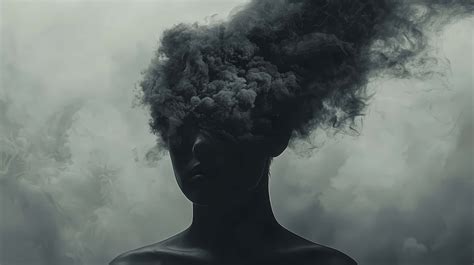 Download A Dark And Moody Surreal Digital Artwork Depicting A Person ...