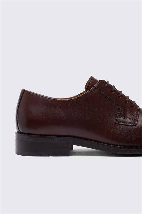 Cambridge Brown Derby Shoes | Buy Online at Moss