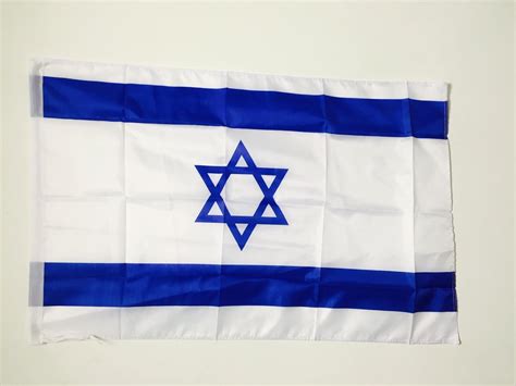 Amazon.com : Israel Flag 2' x 3' for a pole - Israeli - Jewish flags 90 ...