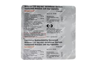 Eprisan Dsr 150100 Mg Capsule 5 - Uses, Side Effects, Dosage, Price ...