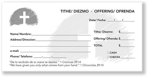 Tithe Envelopes for Church | Fast Shipping | Great Quality